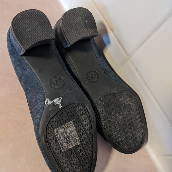 Michael Kors Block Heel Velvet Velour Pump Mary Jane - Picture 7 of 11